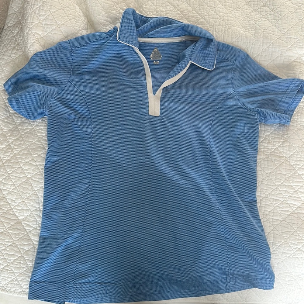 Bolle collared top v neck